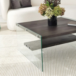 Mesa de centro Aqua Antracita Practica Hogar