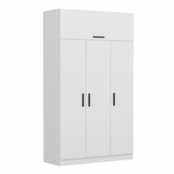 Armario Kale 3 Kapak 255 blanco Practica Hogar