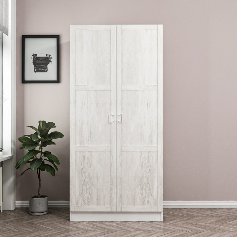 Armario Kale Chain-210 blanco Practica Hogar Armario Kale Chain-210 blanco Practica Hogar