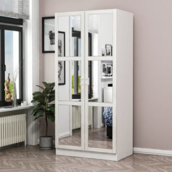 Armario Kale Chain 190 blanco Practica Hogar