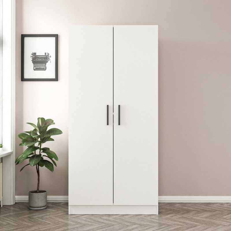Armario Kale Chain-210 blanco Practica Hogar Armario Kale Chain-210 blanco Practica Hogar