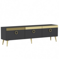 Mueble TV Safar Antracita Practica Hogar