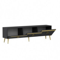 Mueble TV Safar Antracita Practica Hogar