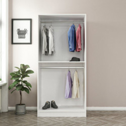 Armario Kale Membrane Blinds-190 blanco Practica Hogar