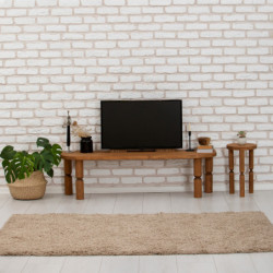Mueble TV ida castaño Practica Hogar