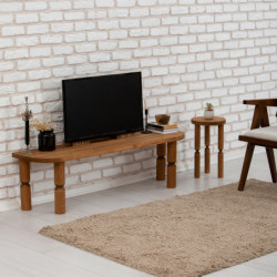 Mueble TV ida castaño Practica Hogar