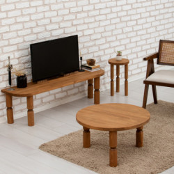 Mueble TV ida castaño Practica Hogar