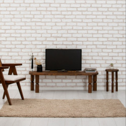 Mueble TV ida Nogal Practica Hogar