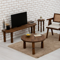 Mueble TV ida Nogal Practica Hogar