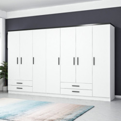 Armario Kale Plus-3046 blanco Practica Hogar
