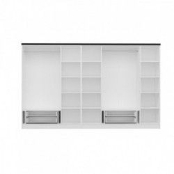 Armario Kale Plus-3046 blanco Practica Hogar