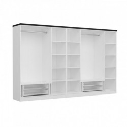 Armario Kale Plus-3046 blanco Practica Hogar