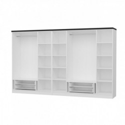 Armario Kale Plus-3046 blanco Practica Hogar