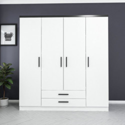 Armario Kale Plus-3908 blanco Practica Hogar