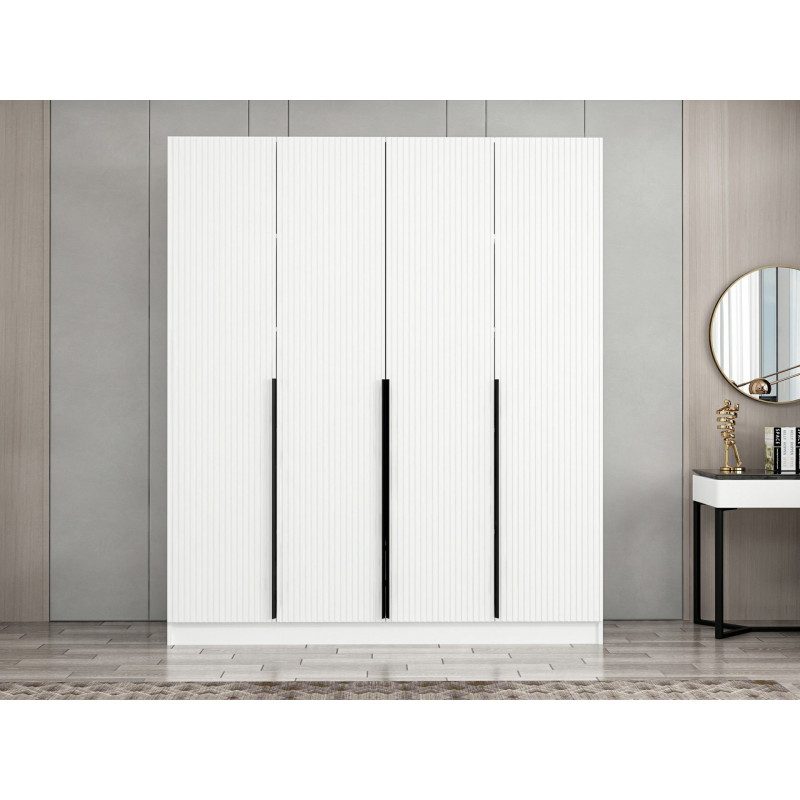 Armario Kale Plus-7784 blanco Practica Hogar Armario Kale Plus-7784 blanco Practica Hogar