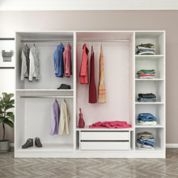 Armario Kale Plus-7785 blanco Practica Hogar