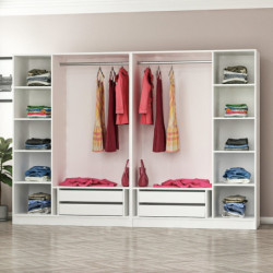 Armario Kale Plus-7787 blanco Practica Hogar