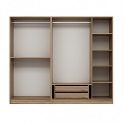 Armario Kale Plus-7795 roble Practica Hogar