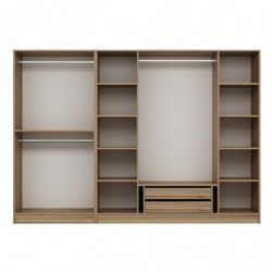 Armario Kale Plus-7796 roble Practica Hogar