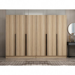 Armario Kale Plus-7797 roble Practica Hogar