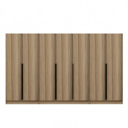 Armario Kale Plus-7798 roble Practica Hogar