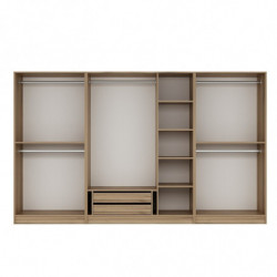 Armario Kale Plus-7798 roble Practica Hogar