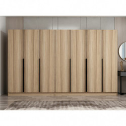 Armario Kale Plus-7799 roble Practica Hogar