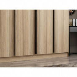 Armario Kale Plus-7799 roble Practica Hogar