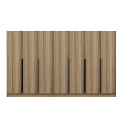 Armario Kale Plus-7799 roble Practica Hogar