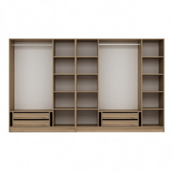 Armario Kale Plus-7799 roble Practica Hogar