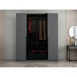 Armario Kale Plus-7802 humo Practica Hogar
