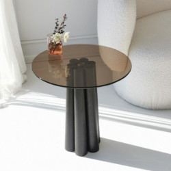 Mesa de centro Thales Negro Bronce Practica Hogar