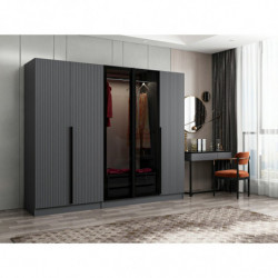 Armario Kale Plus-7803 humo Practica Hogar