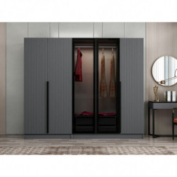 Armario Kale Plus-7803 humo Practica Hogar