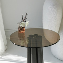 Mesa de centro Thales Negro Bronce Practica Hogar