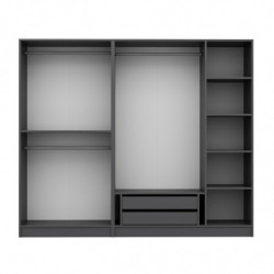 Armario Kale Plus-7803 humo Practica Hogar