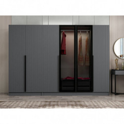 Armario Kale Plus-7804 humo Practica Hogar