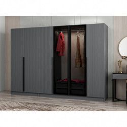 Armario Kale Plus-7804 humo Practica Hogar