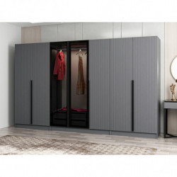 Armario Kale Plus-7806 humo Practica Hogar