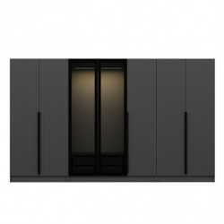 Armario Kale Plus-7806 humo Practica Hogar