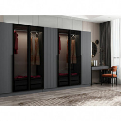Armario Kale Plus-7807 humo Practica Hogar