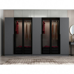 Armario Kale Plus-7807 humo Practica Hogar