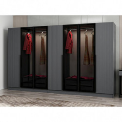 Armario Kale Plus-7807 humo Practica Hogar