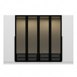 Armario Kale Plus-7813 humo Practica Hogar