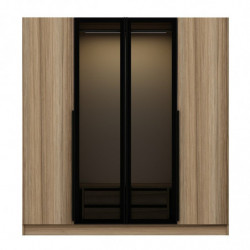Armario Kale Plus-7818 humo Practica Hogar