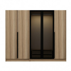 Armario Kale Plus-7819 humo Practica Hogar