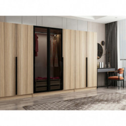 Armario Kale Plus-7822 roble humo Practica Hogar