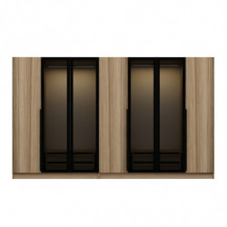 Armario Kale Plus-7823 roble humo Practica Hogar
