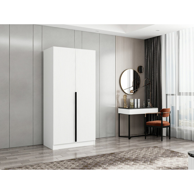 Armario Kale Plus Membran 210 blanco Practica Hogar Armario Kale Plus Membran 210 blanco Practica Hogar