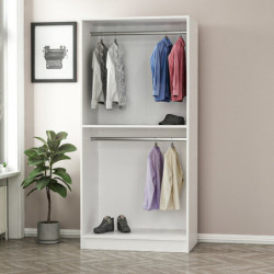 Armario Kale Plus Membran 210 blanco Practica Hogar